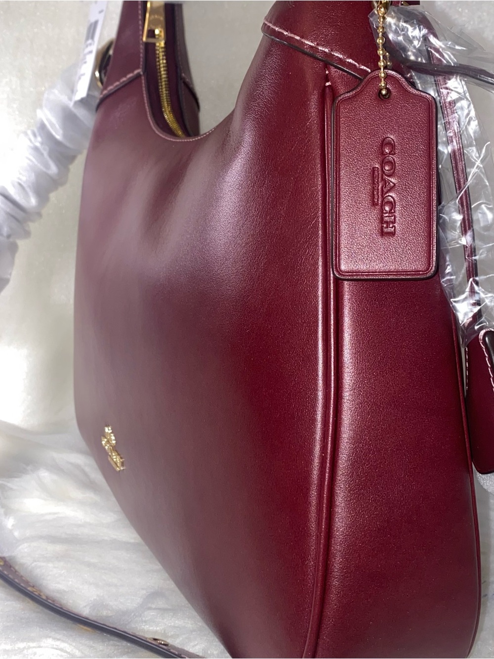 Coach leather purse Ella Shoulder Bag New with original packaging - Picture 5 of 12